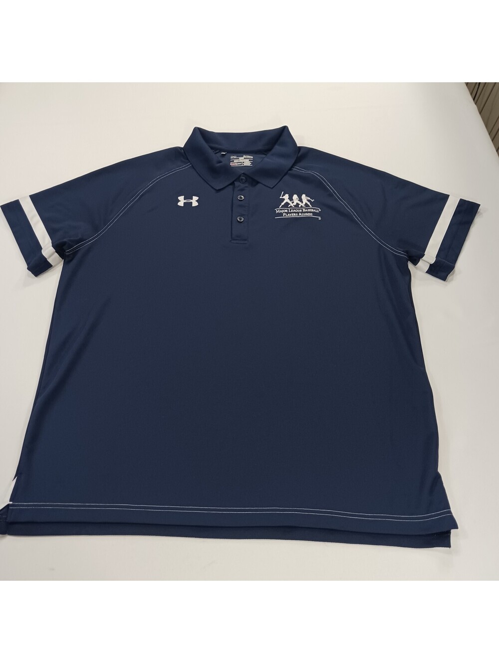 Under Armour Major League Baseball Players Alumni  Polo Shirt Men’s XL Navy Blue